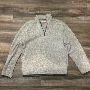 Mens Quarter Zip Sweater